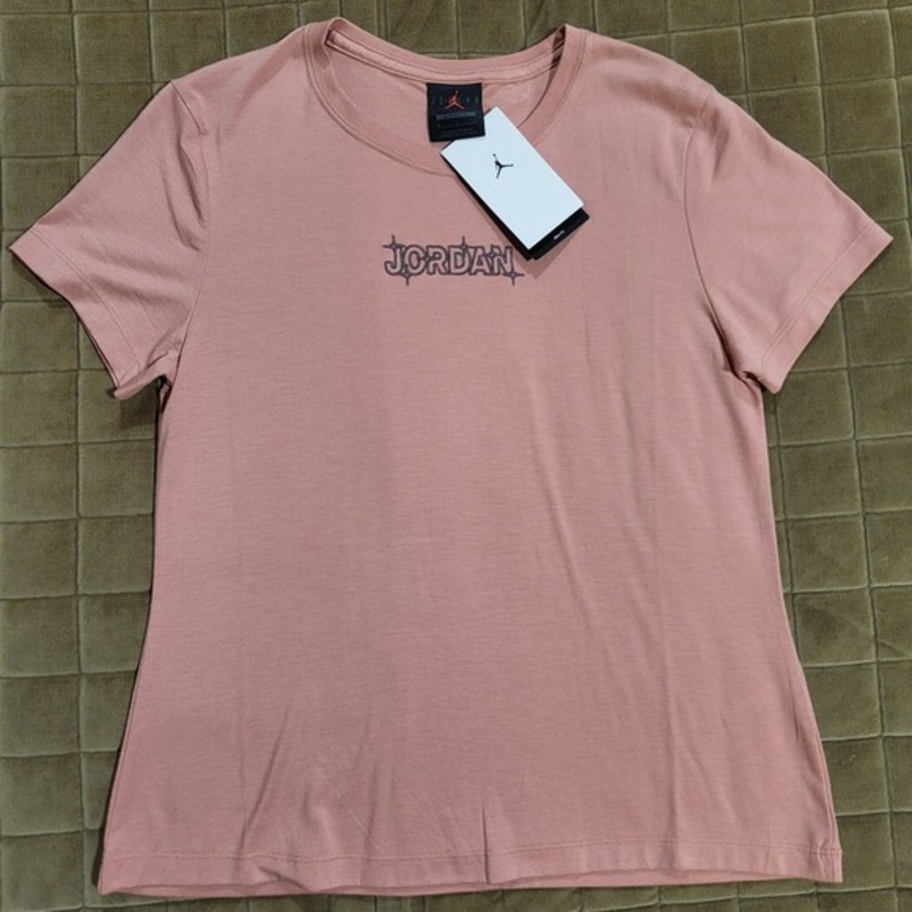 Jordan Women's Short Sleeve Graphic GFX Rose Size Medium Nike Jumpman